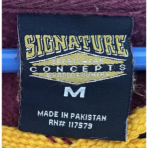 Embroidered University Of Minnesota Golden Gophers Hoodie Size M - Picture 3 of 7